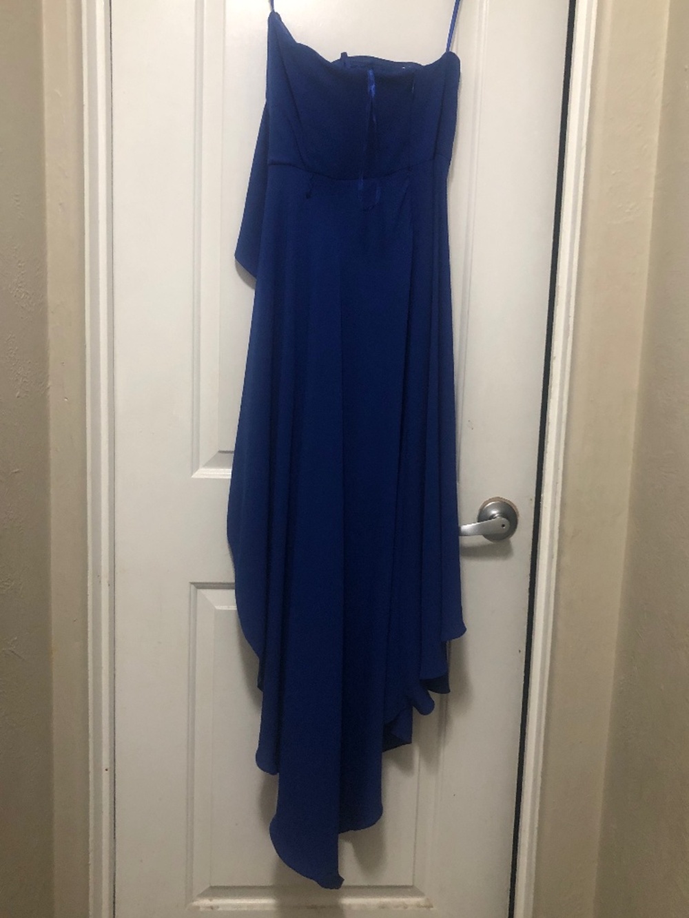 BCBG Maxazria Runway The Serafina High Low Dress. Size 4 Blue - Picture 2 of 5
